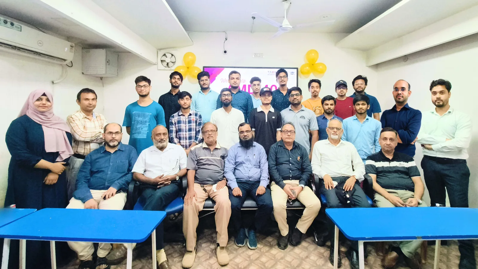 AMD-40 Students with Doctors